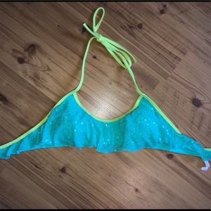 Victoria’s Secret Sequin Bikini Top